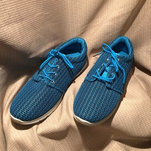 Alpine Swiss Men Athletic Shoes blue Lace Sneakers, 12